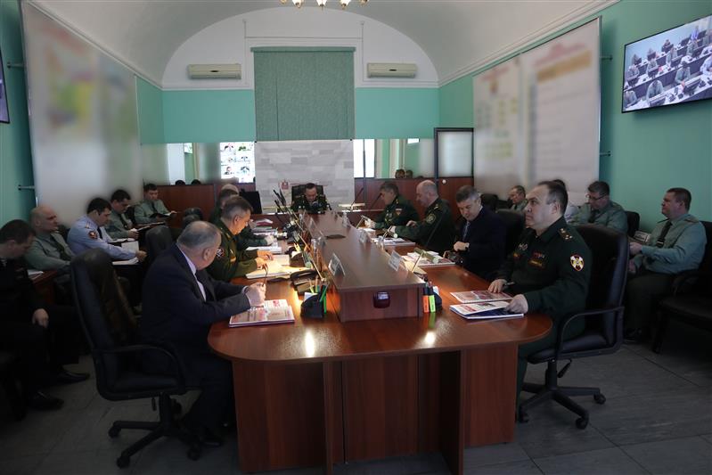 В Санкт-Петербурге состоялось заседание военного совета Северо-Западного округа Росгвардии