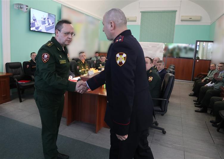 В Санкт-Петербурге состоялось заседание военного совета Северо-Западного округа Росгвардии