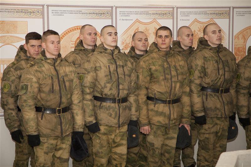 Праздник Крещения Господня в главном храме Росгвардии