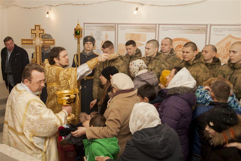 Праздник Крещения Господня в главном храме Росгвардии