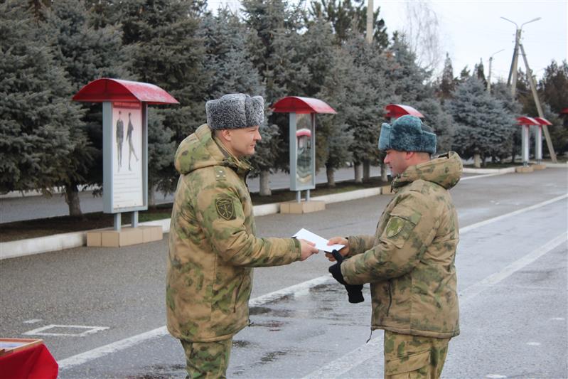В грозненском соединении Росгвардии отметили День инженерной службы