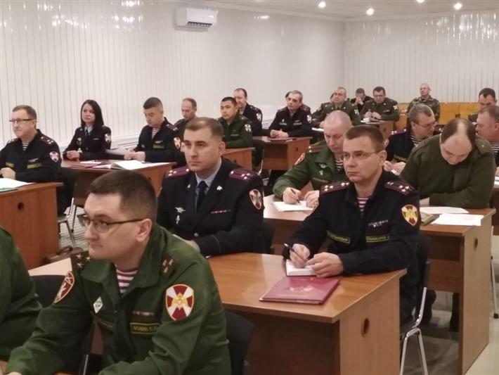 Волгоградские росгвардейцы подвели итоги служебно-боевой деятельности за 2019 год