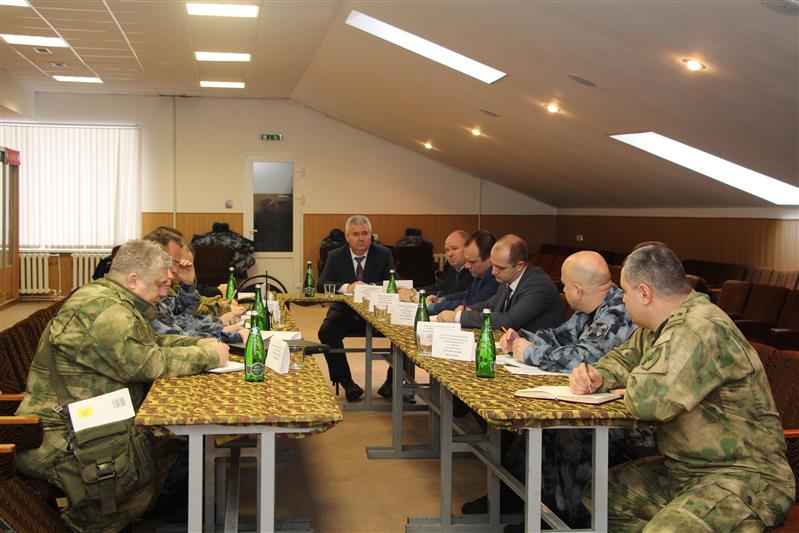 В Московской области обсудили вопросы взаимодействия Росгвардии и Центра по обеспечению лиц, подлежащих государственной защите