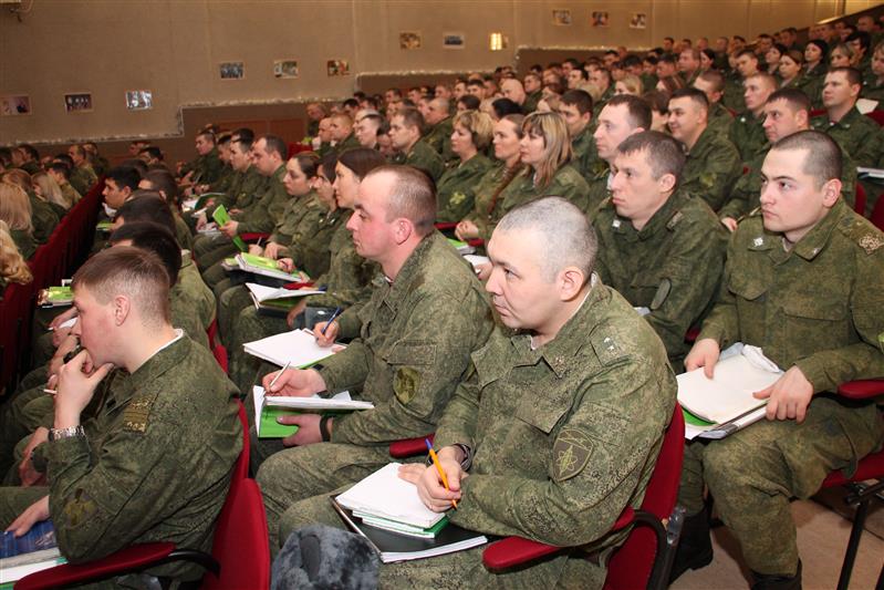 В Уральском округе Росгвардии состоялся Единый день информирования