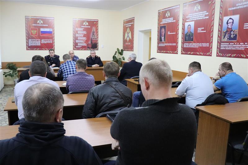  В Центре лицензионно-разрешительной Управления Росгвардии по Республике Марий Эл состоялось инструктивное совещание с представителями частных охранных организаций