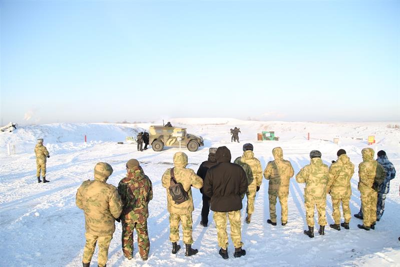 В Уральском округе Росгвардии состоялся сбор начальников групп применения сил специального назначения 