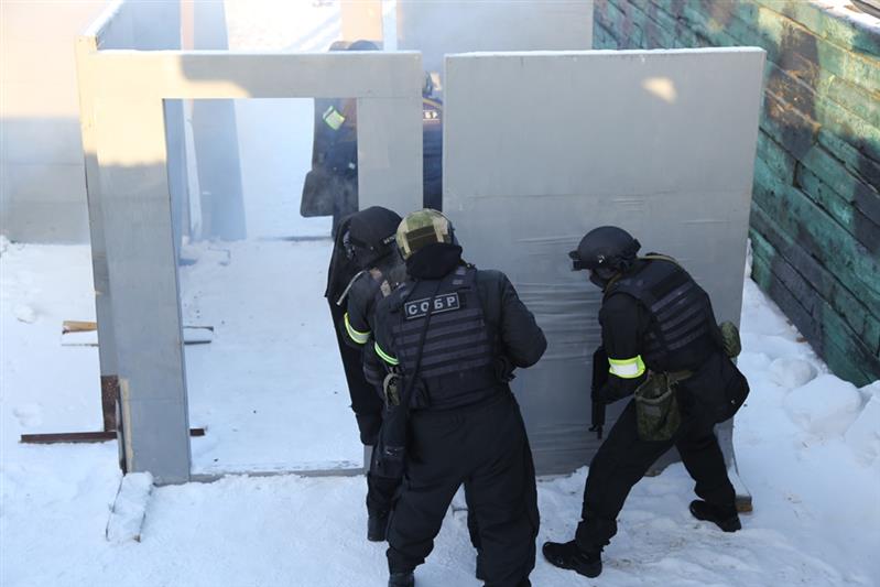 В Уральском округе Росгвардии состоялся сбор начальников групп применения сил специального назначения 