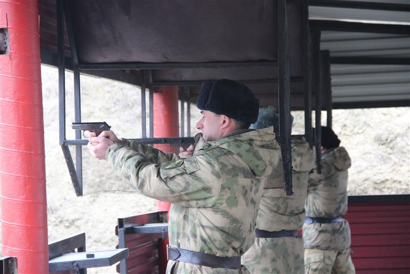 В грозненском соединении  Росгвардии состоялся командирский сбор