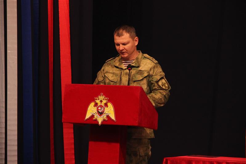 В грозненском соединении  Росгвардии состоялся командирский сбор