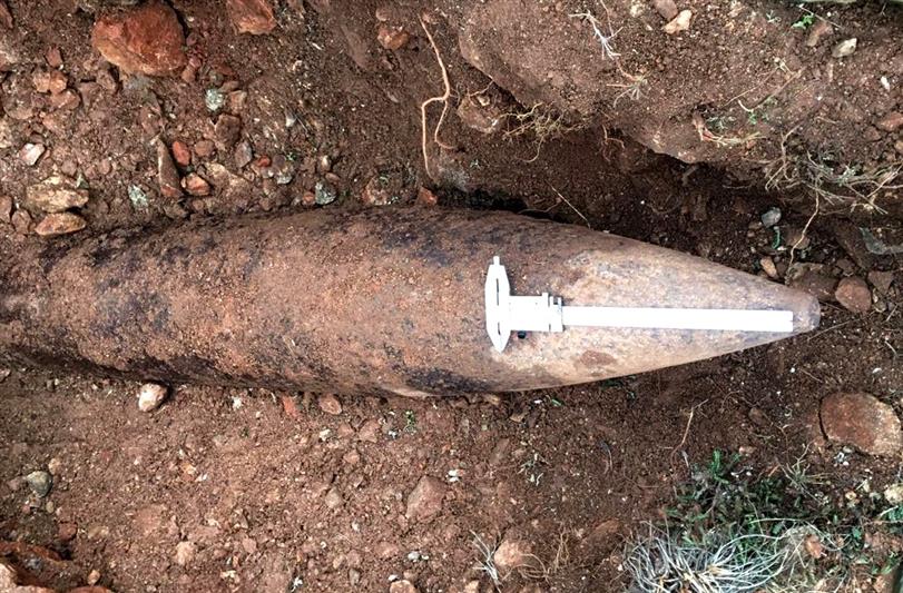 В Севастополе взрывотехники ОМОН Росгвардии обследовали боеприпас времен войны