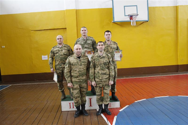В махачкалинском соединении Росгвардии состоялся чемпионат по гиревому спорту