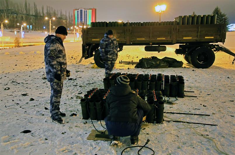 В Мордовии росгвардейцы приняли участие в обеспечении безопасности новогодних торжеств