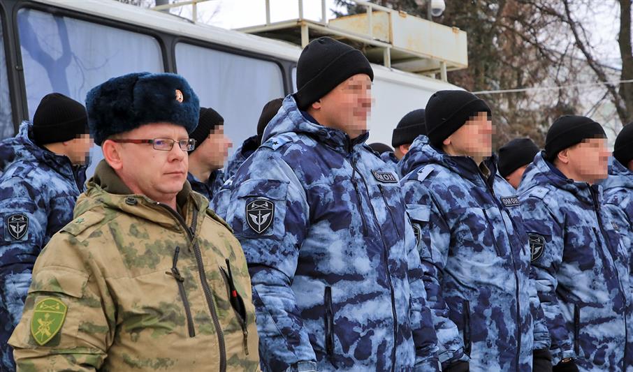 В Мордовии росгвардейцы приняли участие в обеспечении безопасности новогодних торжеств