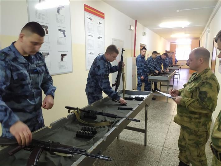 В Центре подготовки личного состава Приволжского округа Росгвардии стартовал очередной курс обучения
