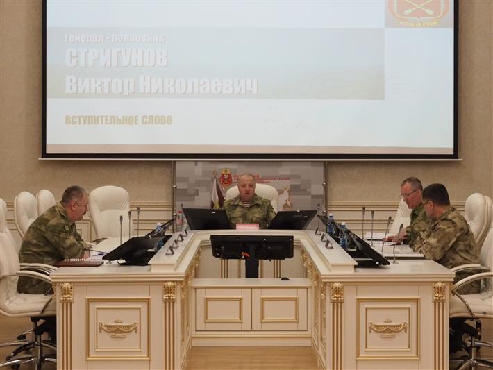 Командующий Сибирским округом Росгвардии провел оперативное совещание  