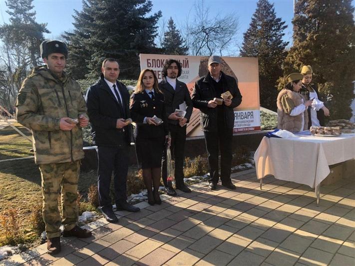 В Северо-Кавказском округе Росгвардии состоялись памятные мероприятия, посвященные снятию блокады Ленинграда