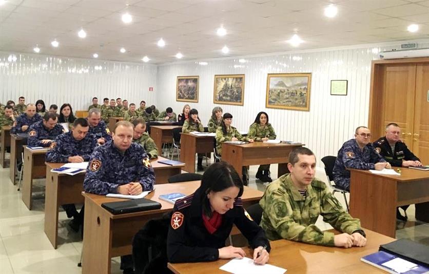 В Южном округе Росгвардии стартовал зимний период обучения