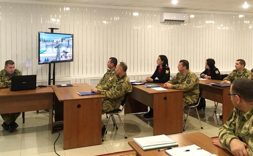 В Южном округе Росгвардии стартовал зимний период обучения