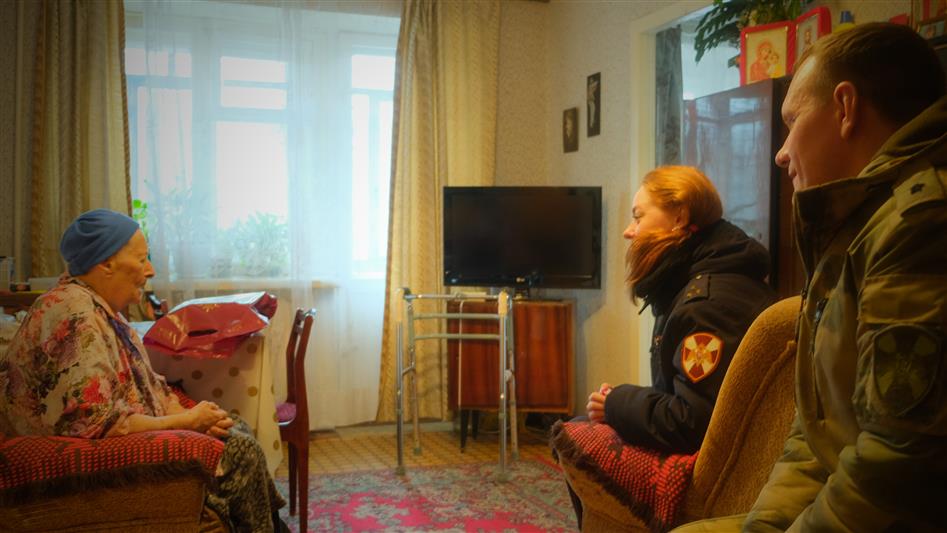 Ярославские росгвардейцы поздравили ветеранов Великой Отечественной войны с наступающим праздником