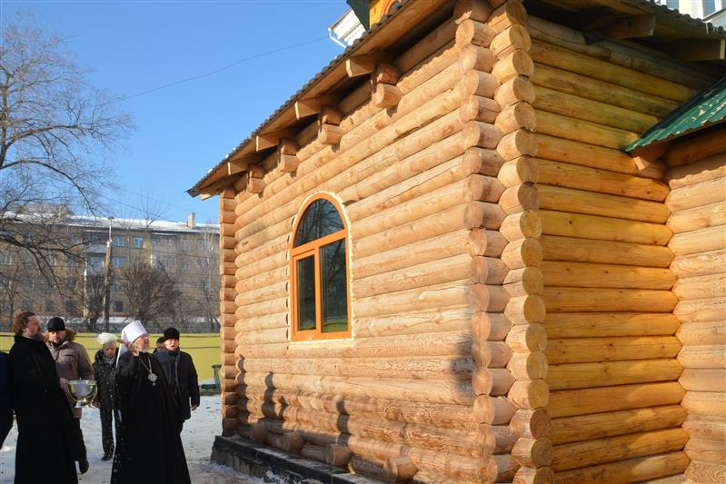 К 100-летию Красноярского соединения Росгвардии состоялось торжественное освящение часовни Архистратига Михаила