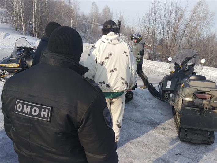 В Кузбассе при содействии Росгвардии проведены антибраконьерские рейды
