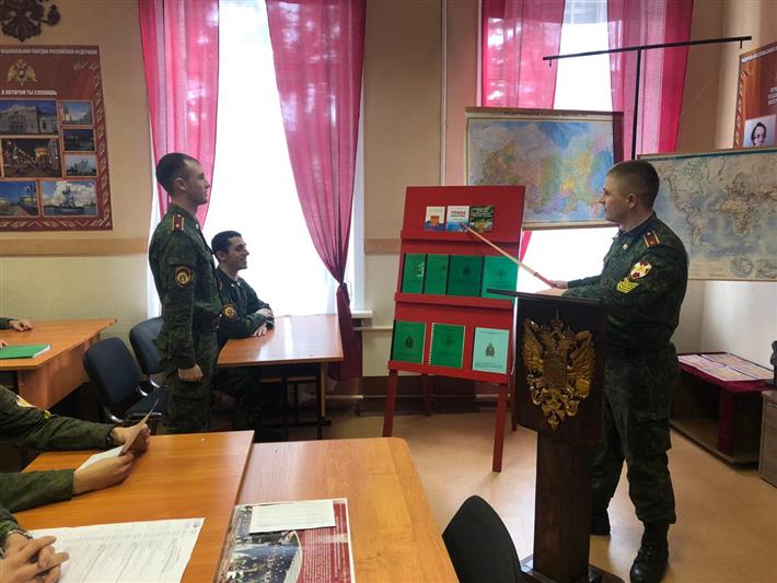 Курсанты Новосибирского военного института Росгвардии прошли стажировку в воинских частях Ангарска