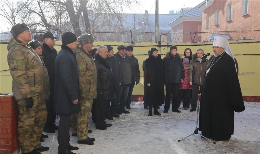 К 100-летию Красноярского соединения Росгвардии состоялось торжественное освящение часовни Архистратига Михаила