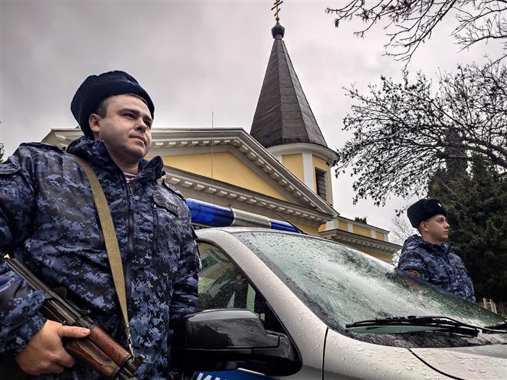 Нарядом вневедомственной охраны Росгвардии в Севастополе задержан подозреваемый в хулиганстве