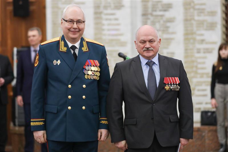 В Музее Победы состоялся торжественный прием военнослужащих и сотрудников Росгвардии