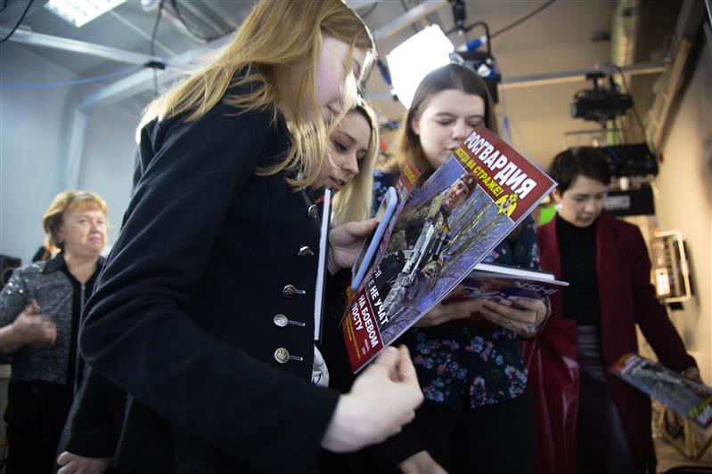 Презентация новой книги ведущих журналистов Росгвардии прошла в столице Приволжья