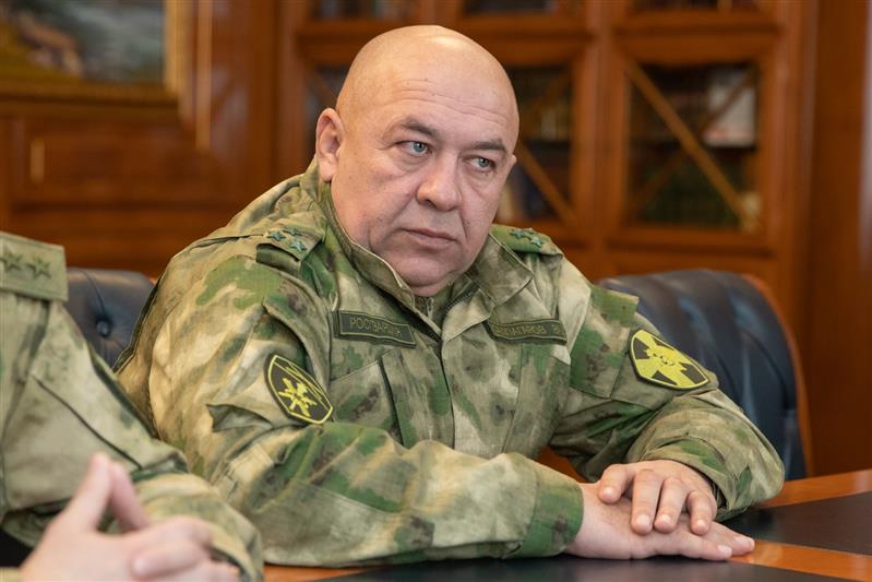 Командующий Северо-Кавказским округом Росгвардии провел рабочую встречу с  главой Карачаево-Черкесской Республики 