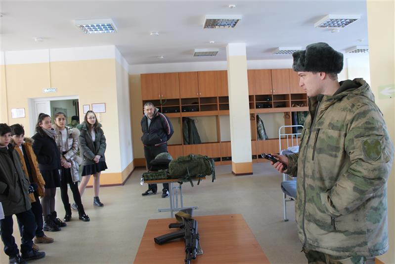 В рамках ведомственной акции «Неделя мужества» проведено патриотическое мероприятие для пятигорских школьников