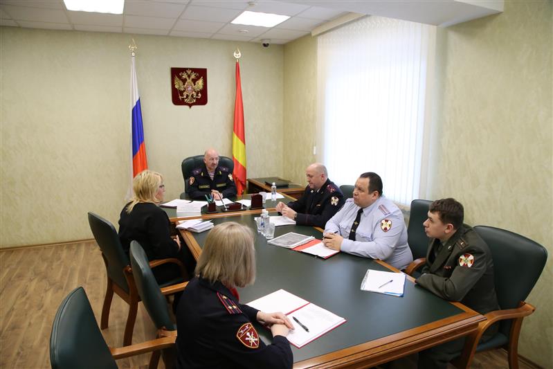 Начальник Управления Росгвардии по Челябинской области провел личный прием граждан