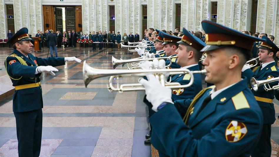В Музее Победы состоялся торжественный прием военнослужащих и сотрудников Росгвардии
