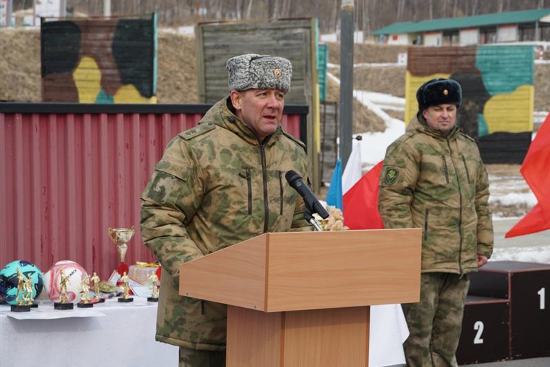 В преддверии 23 февраля в Восточном округе Росгвардии  прошел спортивный праздник 