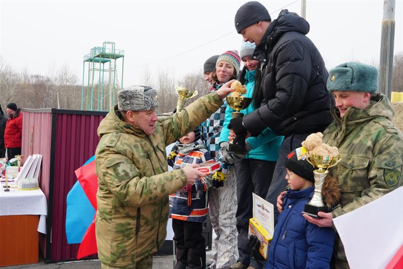 В преддверии 23 февраля в Восточном округе Росгвардии  прошел спортивный праздник 