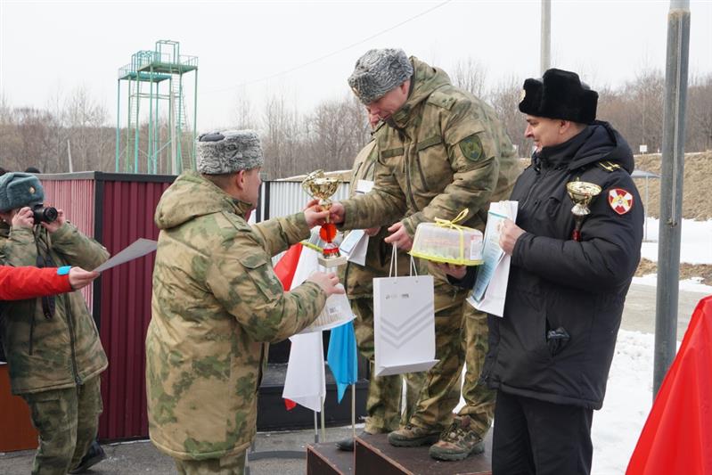 В преддверии 23 февраля в Восточном округе Росгвардии  прошел спортивный праздник 