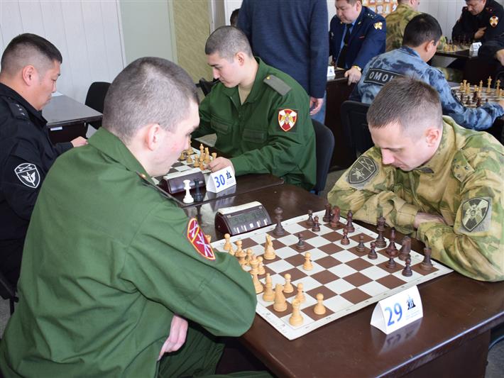 В Иркутске состоялся чемпионат Сибирского округа Росгвардии по шахматам (видео)