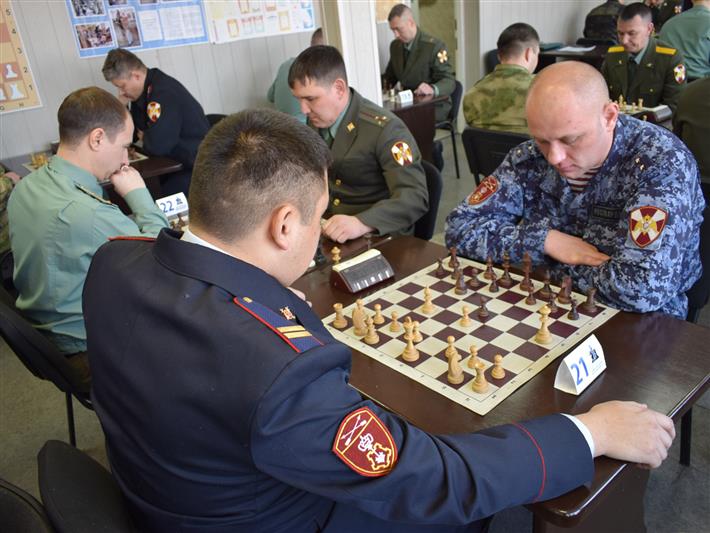 В Иркутске состоялся чемпионат Сибирского округа Росгвардии по шахматам (видео)