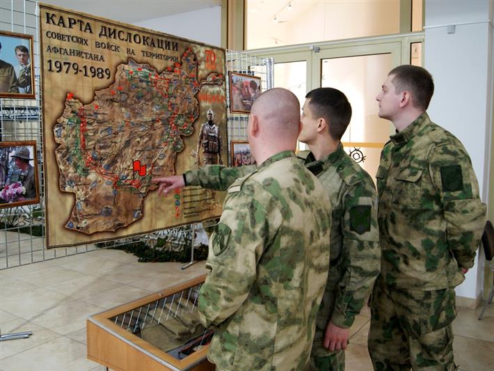 Росгвардейцы Сибирского округа приняли участие в мероприятиях, приуроченных к годовщине вывода советских войск из Афганистана