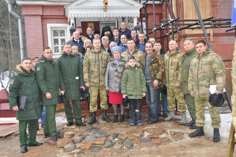 Военнослужащие и сотрудники Центрального округа Росгвардии приняли участие в ежегодной встрече духовенства и представителей силовых структур