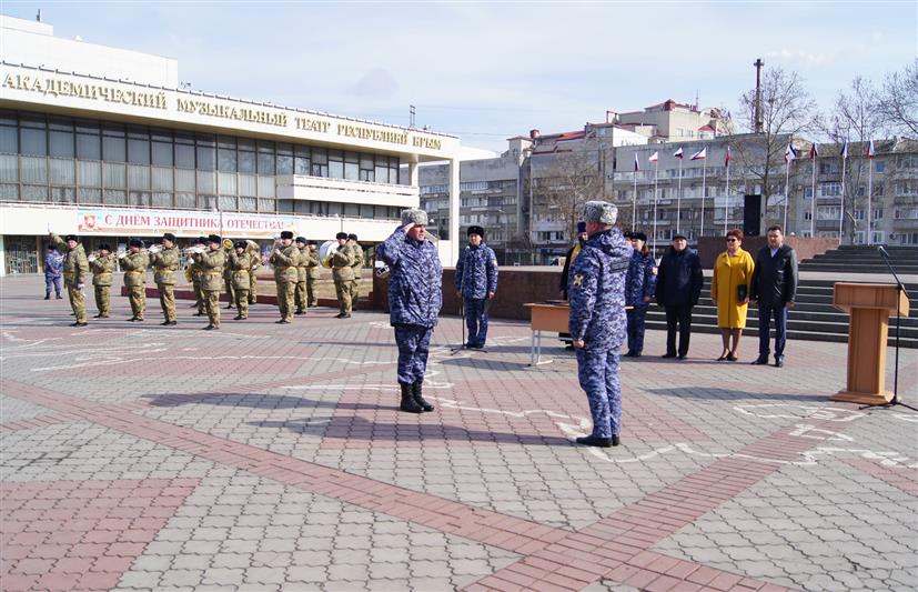 Вневедомственной охране Крыма переданы новые патрульные автомобили (фото, видео)
