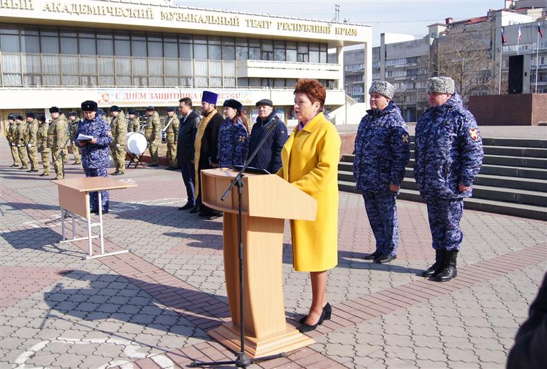 Вневедомственной охране Крыма переданы новые патрульные автомобили (фото, видео)