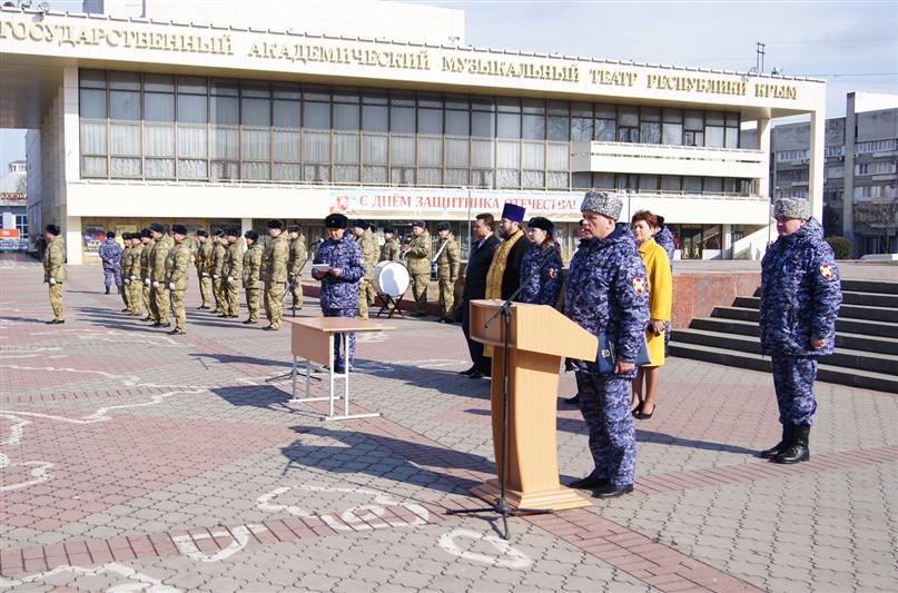 Вневедомственной охране Крыма переданы новые патрульные автомобили (фото, видео)