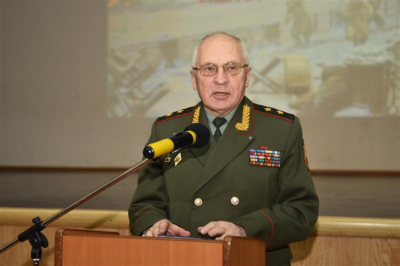 В МПКУ им. М.А. Шолохова ВНГ РФ состоялась тематическая встреча «Непокоренный город», приуроченная к 76-летию со Дня полного освобождения Ленинграда от немецко-фашистской блокады