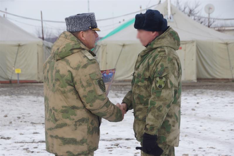 В ОГВ(с) с окончанием служебной командировки поздравили военнослужащих отряда спецназначения радиоэлектронной разведки 