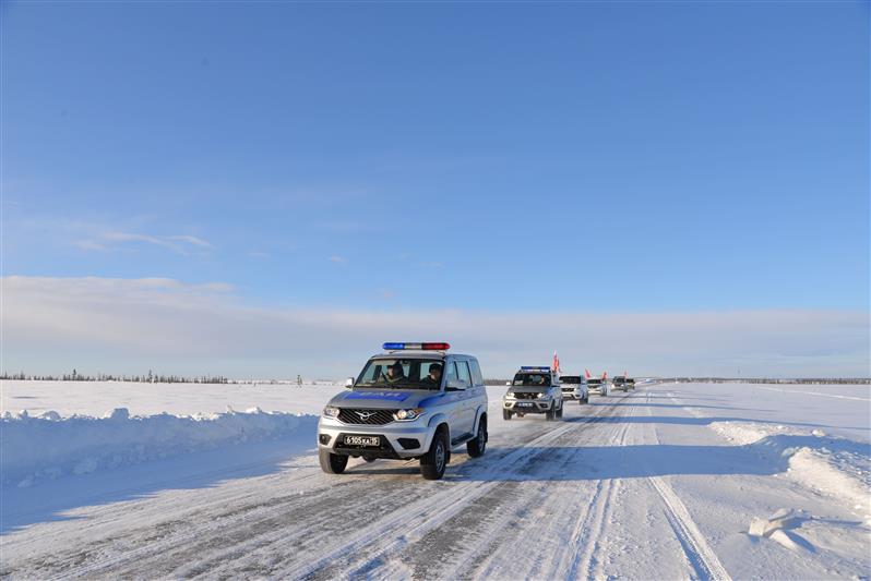 На Ямале росгвардейцы дали старт ведомственному автопробегу «Вахта Памяти. Сыны Великой Победы» (фото, видео)