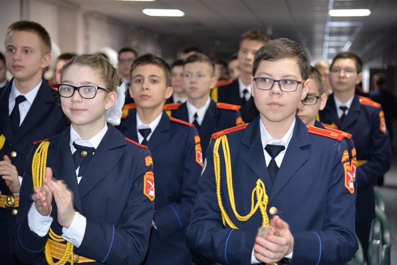 Росгвардейцы провели профориентационную встречу с кадетами в отдалённом районе Югры
