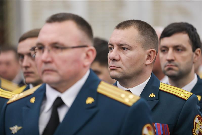 В Музее Победы состоялся торжественный прием военнослужащих и сотрудников Росгвардии