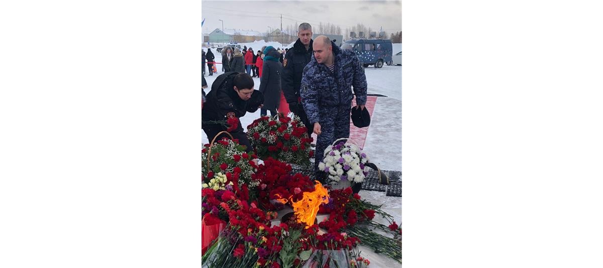 Росгвардейцы Уральского округа приняли участие  в  памятных мероприятиях, посвященных 31-й годовщине вывода советских войск из Афганистана